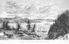 Edward John Russell and Bohuslav Kroupa 15 Mar 1873 Narrows of the St John River looking toward South Bay